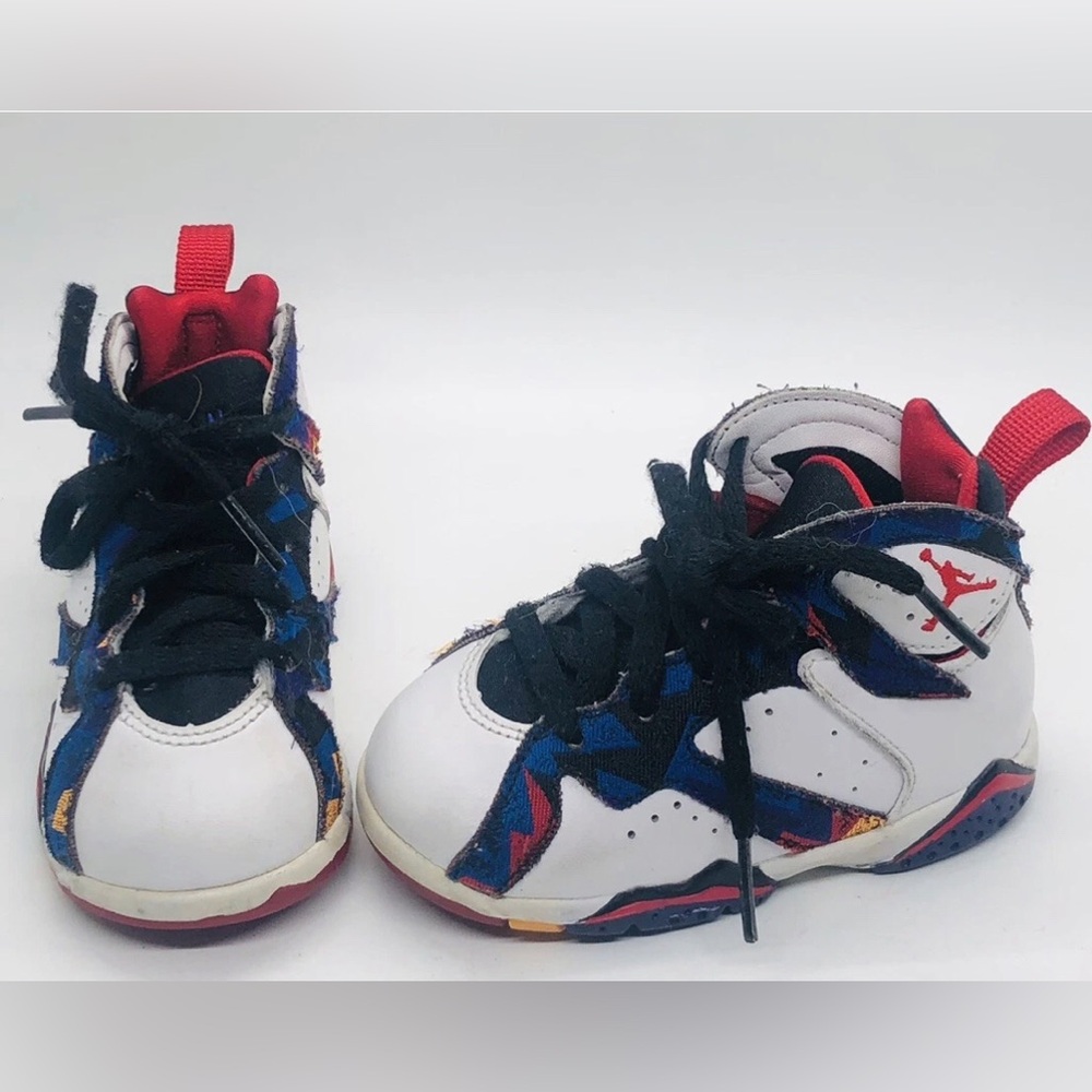 Nike Air Jordan 7 Retro Nothing But Net Ugly Sweater Youth Size 6C 304772-142